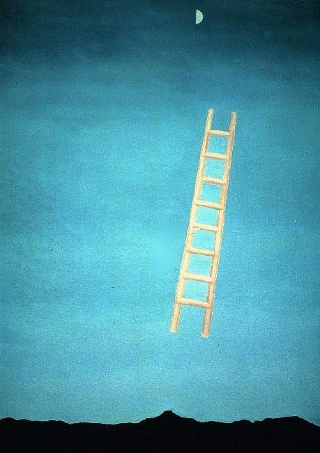 Georgia O'Keeffe Ladder to the Moon